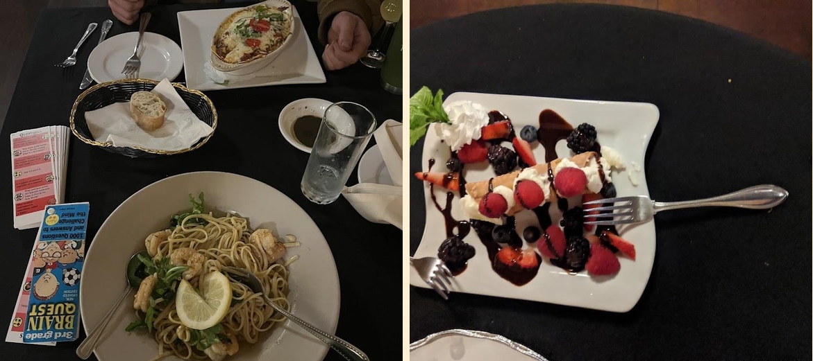 Dino's Ristorante Italiano Menu